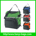 Red Green Navy color PEVA lining insulated cooler Bag